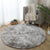 Calming Tie Dye Printed Rug Multi Color Fluffy Rug Easy Care Anti-Slip Backing Area Carpet Silver Gray Clearhalo 'Area Rug' 'Casual' 'Rugs' Rug' 2208445