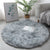 Casual Home Decor Rug Multi-Colored Tie Dye Pattern Carpet Faux Wool Washable Anti-Slip Backing Rug Light Gray Clearhalo 'Area Rug' 'Casual' 'Rugs' Rug' 2208468