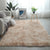 Multi-Colored Simplicity Rug Faux Fur Tie Dye Patterned Carpet Anti-Slip Backing Machine Washable Rug for Room Light Camel Clearhalo 'Area Rug' 'Casual' 'Rugs' Rug' 2208522