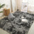 Relaxing Tie Dye Printed Rug Multi Color Shag Area Carpet Anti-Slip Washable Easy Care Rug for Decoration Dark Gray Clearhalo 'Area Rug' 'Casual' 'Rugs' Rug' 2208532