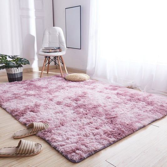Natural Tie-Dye Patterned Rug Multi-Color Fluffy Rug Anti-Slip Easy Care Carpet for Home Decor Nude Pink Clearhalo 'Area Rug' 'Casual' 'Rugs' Rug' 2208571
