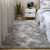 Simple Tie-Dye Print Rug Multi Colored Nordic Area Carpet Faux Wool Anti-Slip Backing Washable Rug for Bedroom Gray-White Clearhalo 'Area Rug' 'Casual' 'Rugs' Rug' 2208600