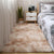 Simple Tie-Dye Print Rug Multi Colored Nordic Area Carpet Faux Wool Anti-Slip Backing Washable Rug for Bedroom Beige Clearhalo 'Area Rug' 'Casual' 'Rugs' Rug' 2208604