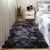 Simple Tie-Dye Print Rug Multi Colored Nordic Area Carpet Faux Wool Anti-Slip Backing Washable Rug for Bedroom Dark Gray Clearhalo 'Area Rug' 'Casual' 'Rugs' Rug' 2208606