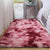 Multi-Color Tie Dye Printed Rug Shag Modern Carpet Non-Slip Machine Washable Area Rug for Decoration Dark Red Clearhalo 'Area Rug' 'Casual' 'Rugs' Rug' 2208617