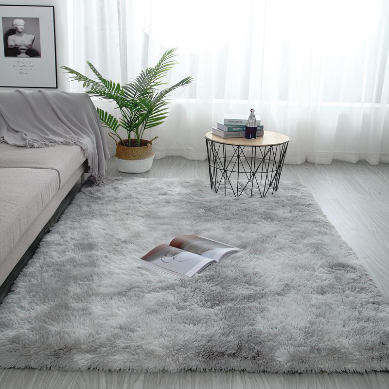 Scandinavian Decoration Rug Multi-Colored Solid Color Area Carpet Shag Non-Slip Pet Friendly Indoor Rug Clearhalo 'Area Rug' 'Casual' 'Rugs' Rug' 2208640