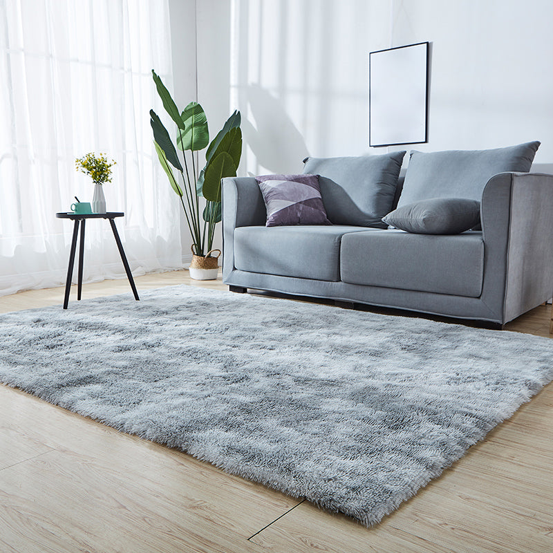 Scandinavian Decoration Rug Multi-Colored Solid Color Area Carpet Shag Non-Slip Pet Friendly Indoor Rug Clearhalo 'Area Rug' 'Casual' 'Rugs' Rug' 2208645