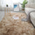 Cute Multi-Color Plain Rug Fluffy Relaxing Area Carpet Non-Slip Backing Easy Care Rug for Living Room Light Camel Clearhalo 'Area Rug' 'Casual' 'Rugs' Rug' 2208679