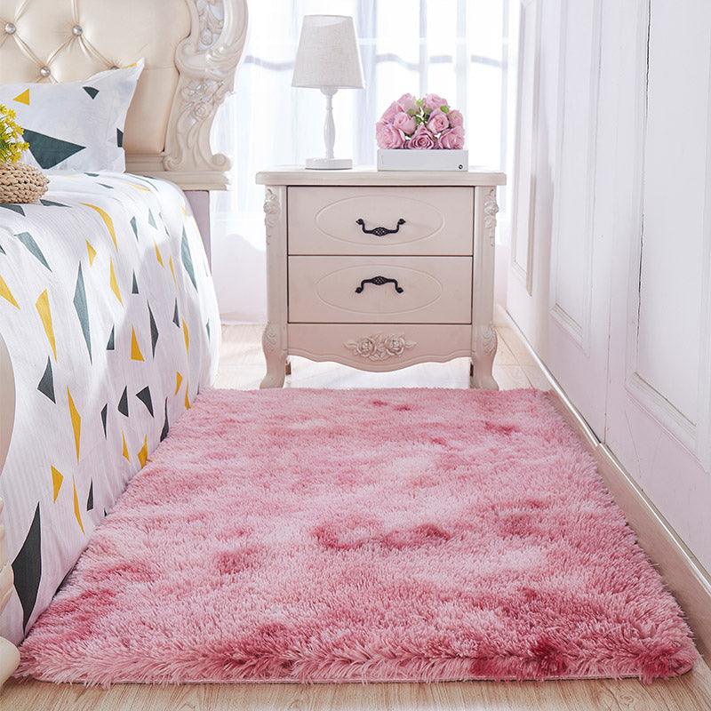 Cute Multi-Color Plain Rug Fluffy Relaxing Area Carpet Non-Slip Backing Easy Care Rug for Living Room Clearhalo 'Area Rug' 'Casual' 'Rugs' Rug' 2208685