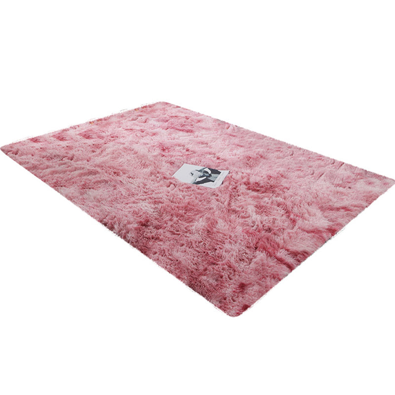 Cute Multi-Color Plain Rug Fluffy Relaxing Area Carpet Non-Slip Backing Easy Care Rug for Living Room Clearhalo 'Area Rug' 'Casual' 'Rugs' Rug' 2208687