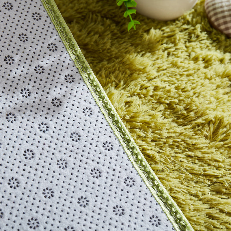 Multi Colored Modern Rug Shag Solid Color Carpet Pet Friendly Non-Slip Area Rug for Home Decor Clearhalo 'Area Rug' 'Casual' 'Rugs' Rug' 2208695