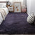 Comfort Bedroom Rug Multi-Colored Plain Area Carpet Faux Fur Anti-Slip Backing Washable Indoor Rug Gray-Purple Clearhalo 'Area Rug' 'Casual' 'Rugs' Rug' 2208710