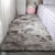 Multi-Colored Solid Color Rug Shag Relaxing Area Carpet Non-Slip Backing Washable Rug for Bedroom Light Gray Clearhalo 'Area Rug' 'Casual' 'Rugs' Rug' 2208750