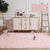Comfort Decoration Rug Multi Colored Plain Area Carpet Non-Slip Backing Washable Indoor Rug Pink Clearhalo 'Area Rug' 'Casual' 'Rugs' Rug' 2208800
