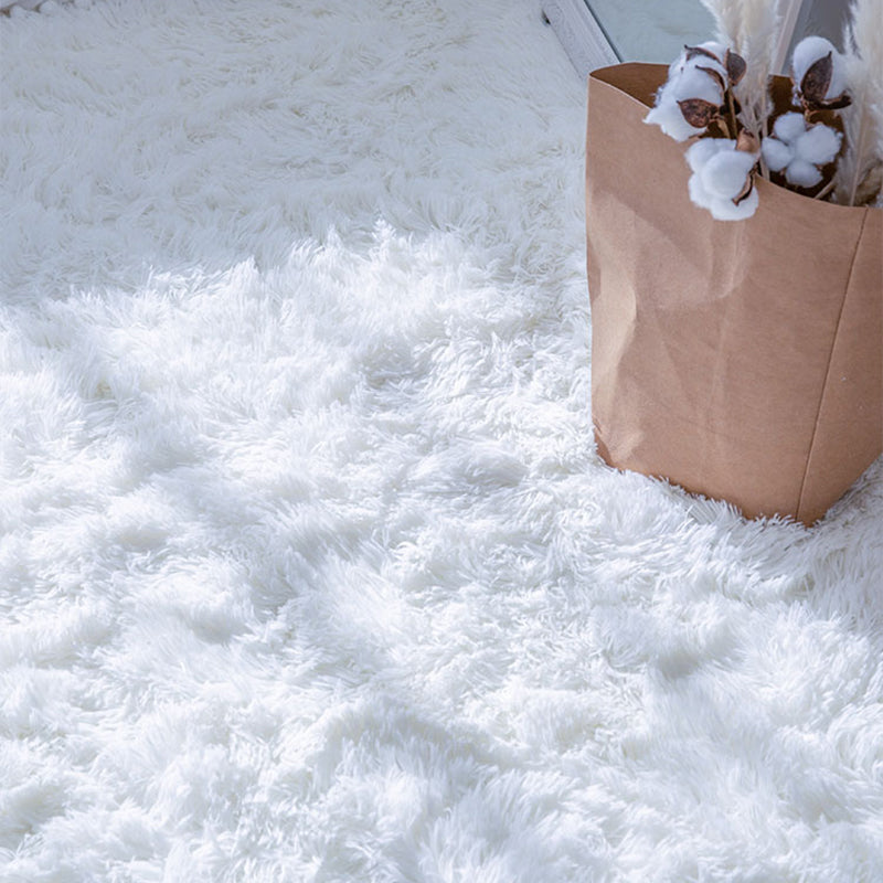 Multi-Color Simple Rug Faux Fur Solid Area Rug Anti-Slip Backing Pet Friendly Rug for Room Clearhalo 'Area Rug' 'Casual' 'Rugs' Rug' 2208826