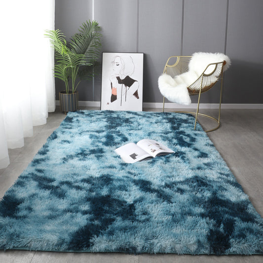 Nordic Living Room Rug Multi Color Plain Carpet Shag Anti-Slip Backing Machine Washable Rug Clearhalo 'Area Rug' 'Casual' 'Rugs' Rug' 2208841