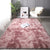 Nordic Living Room Rug Multi Color Plain Carpet Shag Anti-Slip Backing Machine Washable Rug Purple-Pink Clearhalo 'Area Rug' 'Casual' 'Rugs' Rug' 2208844