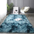 Nordic Living Room Rug Multi Color Plain Carpet Shag Anti-Slip Backing Machine Washable Rug Peacock Blue Clearhalo 'Area Rug' 'Casual' 'Rugs' Rug' 2208845