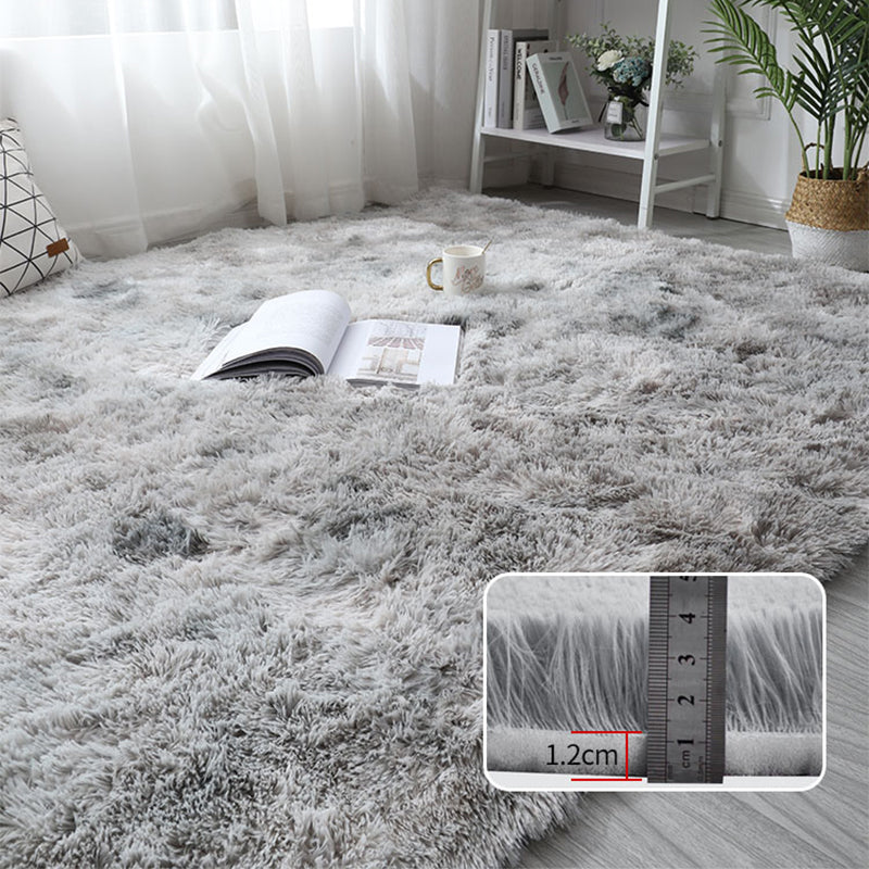 Simple Tie Dye Pattern Rug Multi Color Shag Area Carpet Anti-Slip Backing Easy Care Rug for Decoration Clearhalo 'Area Rug' 'Casual' 'Rugs' Rug' 2208858