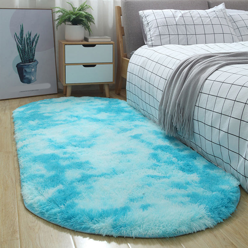 Multi-Color Tie Dye Rug Shag Western Area Rug Pet Friendly Anti-Slip Carpet for Bedroom Clearhalo 'Area Rug' 'Casual' 'Rugs' Rug' 2208909