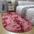 Multi-Color Tie Dye Rug Shag Western Area Rug Pet Friendly Anti-Slip Carpet for Bedroom Dark Red Clearhalo 'Area Rug' 'Casual' 'Rugs' Rug' 2208918