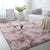 Multi Colored Stripe Print Rug Faux Wool Relaxing Area Rug Non-Slip Pet Friendly Carpet for Decoration Purple-Pink Clearhalo 'Area Rug' 'Casual' 'Rugs' Rug' 2208929
