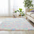 Natural Bedroom Rug Multi Color Geo Patterned Carpet Fluffy Non-Slip Backing Easy Care Carpet Pink-Yellow Clearhalo 'Area Rug' 'Casual' 'Rugs' Rug' 2208966