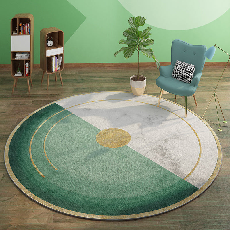 Casual Minimalist Rug Multi-Color Geometric Pattern Carpet Non-Slip Backing Area Rug for Bedroom Clearhalo 'Area Rug' 'Rug' 2209022