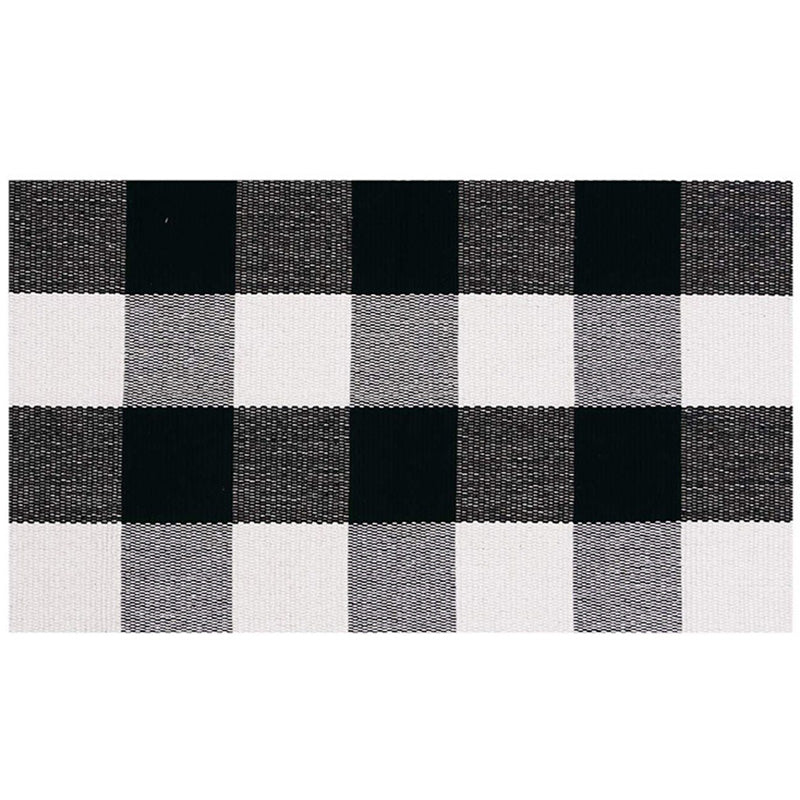 Simple Multi Color Classic Rug Cotton Blend Plaid Printed Carpet Machine Washable Easy Care Indoor Rug for Decoration Clearhalo 'Area Rug' 'Moroccan' 'Rugs' Rug' 2209545