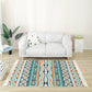 Moroccan Home Decoration Rug Multi Color Tribal Totem Carpet Cotton Blend Easy Care Washable Indoor Rug with Fringe Green Clearhalo 'Area Rug' 'Moroccan' 'Rugs' Rug' 2209629