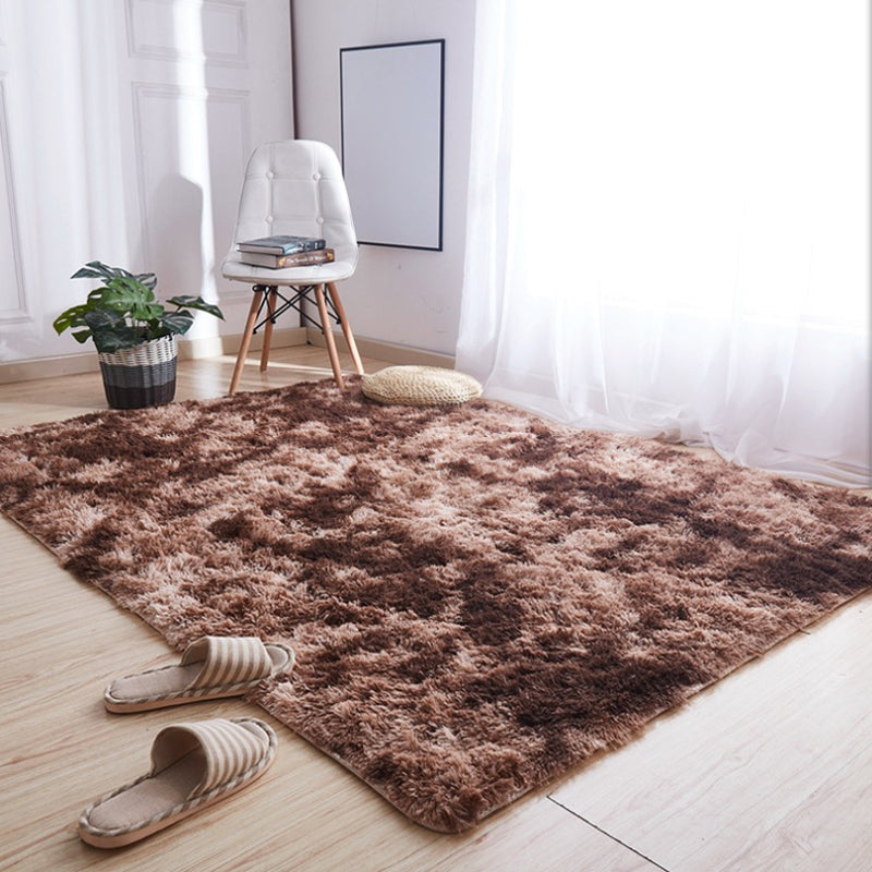 Natural Tie-Dye Patterned Rug Multi-Color Fluffy Rug Anti-Slip Easy Care Carpet for Home Decor Clearhalo 'Area Rug' 'Casual' 'Rugs' Rug' 2213104