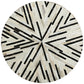 Creative Living Room Rug Multi-Color Geo Printed Area Rug Cowhide Stain-Resistant Pet Friendly Carpet Black-Gray Clearhalo 'Area Rug' 'Rug' 2213178
