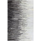 Multi-Colored Luxury Rug Cowhide Stripe Pattern Carpet Washable Pet Friendly Indoor Rug for Home Decoration Grey Clearhalo 'Area Rug' 'Rug' 2213225