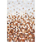 Southwestern Decoration Rug Multi Colored Geometric Printed Carpet Cowhide Pet Friendly Handmade Easy Care Rug Dark Coffee Clearhalo 'Area Rug' 'Rug' 2213230
