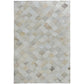 Southwestern Decoration Rug Multi Colored Geometric Printed Carpet Cowhide Pet Friendly Handmade Easy Care Rug Grey Clearhalo 'Area Rug' 'Rug' 2213234