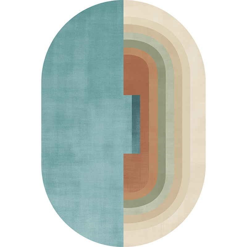 Creative Parlor Rug Multi Color Geo Patterned Area Rug Polypropylene Pet Friendly Washable Easy Care Carpet Clearhalo 'Area Rug' 'Rug' 2213353