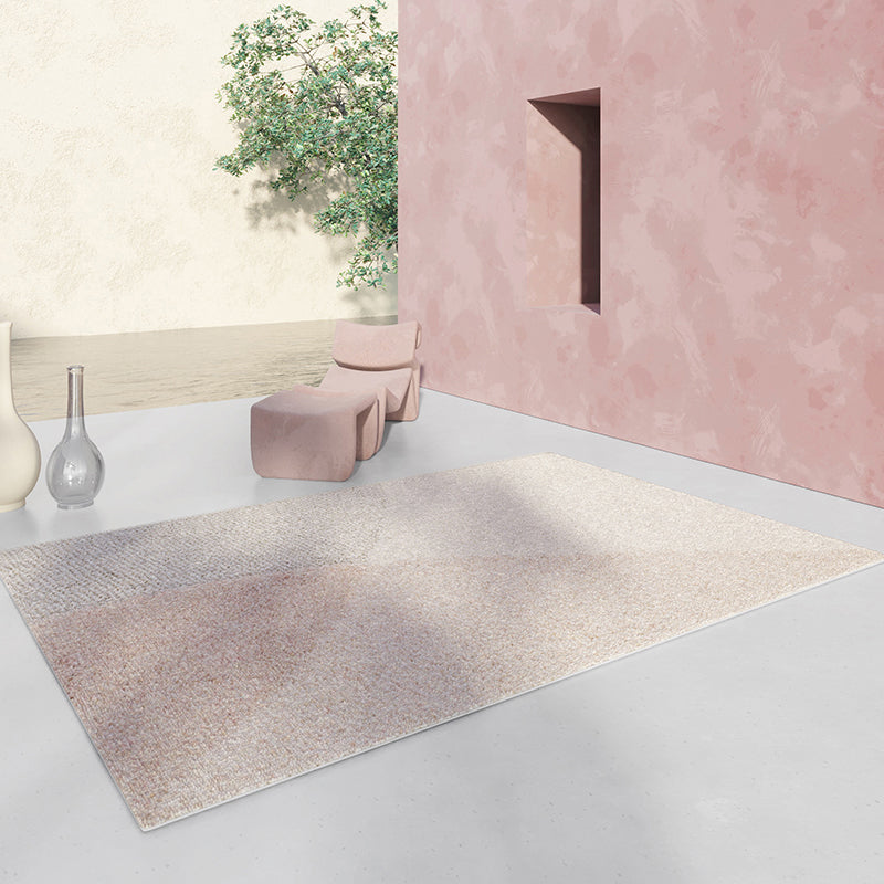 Casual Modern Rug Multicolor Geometric Printed Carpet Pet Friendly Stain-Resistant Rug for Decoration Gray-Pink Clearhalo 'Area Rug' 'Rug' 2213425