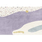 Creative Decoration Rug Multi Colored Abstract Printed Indoor Rug Synthetics Anti-Slip Backing Pet Friendly Carpet Purple Clearhalo 'Area Rug' 'Rug' 2213454