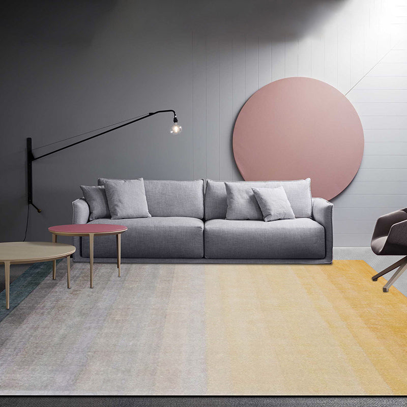 Simple Geo Print Rug Multicolor Funky Area Creative Blended Easy Care Stain-Resistant Washable Rug for Decor Clearhalo 'Area Rug' 'Modern' 'Rugs' Rug' 2213501