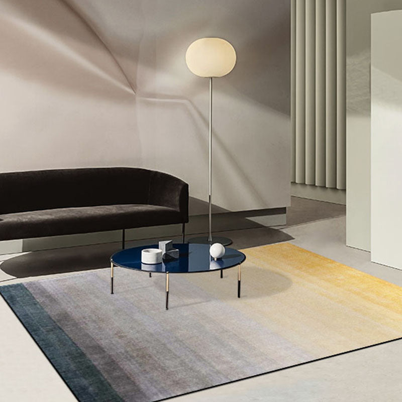 Simple Geo Print Rug Multicolor Funky Area Creative Blended Easy Care Stain-Resistant Washable Rug for Decor Yellow Clearhalo 'Area Rug' 'Modern' 'Rugs' Rug' 2213509