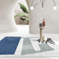 Multi-Colored Geometric Pattern Rug Synthetics Western Area Rug Non-Slip Washable Easy Care Carpet for Decoration Navy Clearhalo 'Area Rug' 'Rug' 2213539