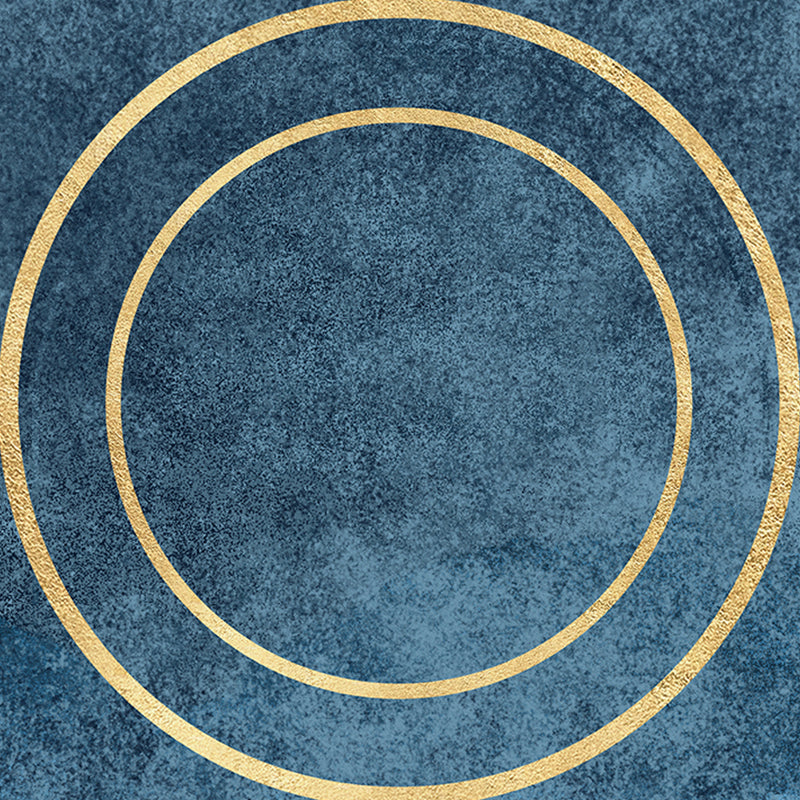 Nordic Geometric Print Rug Multi-Color Cotton Blend Carpet Non-Slip Backing Machine Washable Rug for Room Light Blue Clearhalo 'Area Rug' 'Rug' 2213558