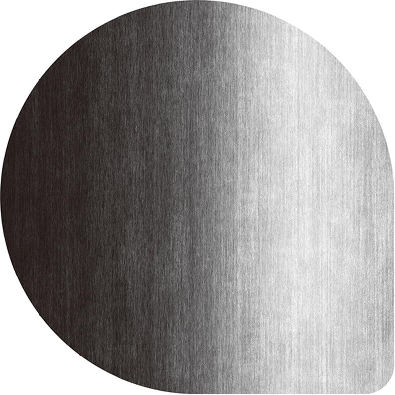 Irregular Shape Solid Color Rug Multi Colored Simple Carpet Cotton Blend Anti-Slip Backing Indoor Rug for Decoration Dark Gray Clearhalo 'Area Rug' 'Rug' 2213626