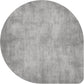 Irregular Shape Solid Color Rug Multi Colored Simple Carpet Cotton Blend Anti-Slip Backing Indoor Rug for Decoration Light Gray Clearhalo 'Area Rug' 'Rug' 2213651