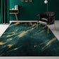 Multicolor Contemporary Rug Cotton Blend Abstract Patterned Carpet Non-Slip Backing Washable Area Rug for Home Decor Dark Green Clearhalo 'Area Rug' 'Rug' 2213725