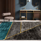 Modern Home Decoration Rug Multi Colored Geometric Pattern Indoor Rug Cotton Blend Non-Slip Pet Friendly Carpet Clearhalo 'Area Rug' 'Rug' 2213845