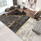 Modern Home Decoration Rug Multi Colored Geometric Pattern Indoor Rug Cotton Blend Non-Slip Pet Friendly Carpet Dark Gray Clearhalo 'Area Rug' 'Rug' 2213847
