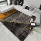 Modern Home Decoration Rug Multi Colored Geometric Pattern Indoor Rug Cotton Blend Non-Slip Pet Friendly Carpet Gray-Yellow Clearhalo 'Area Rug' 'Rug' 2213849