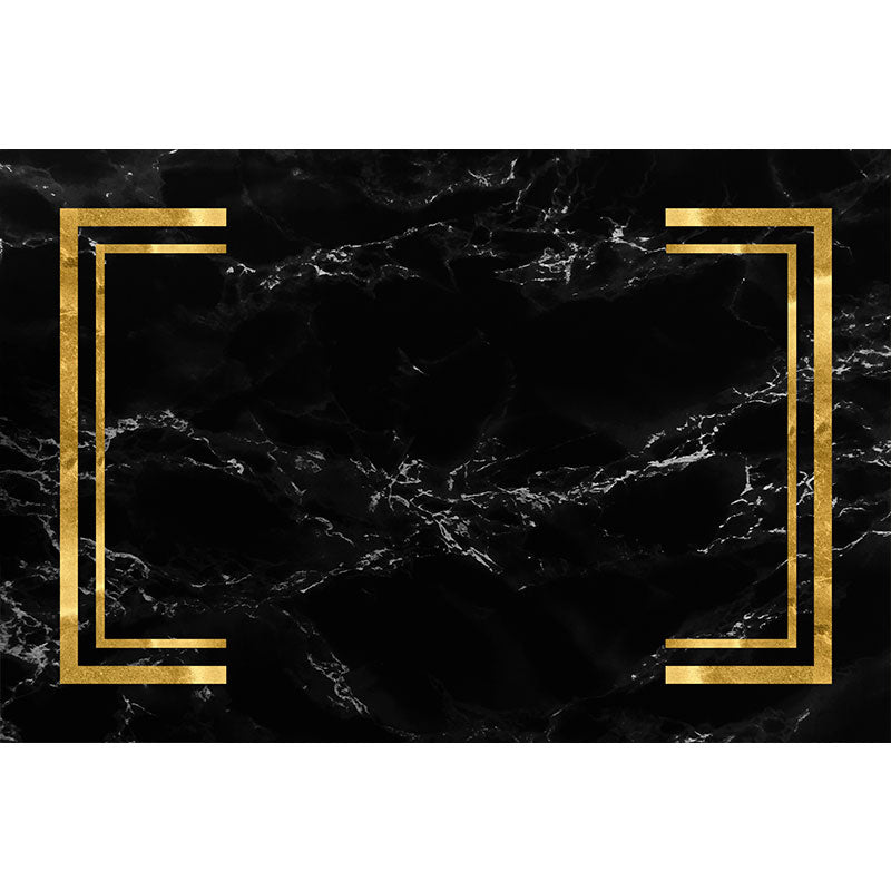 Simplicity Home Decoration Rug Multi-Color Abstract Pattern Indoor Rug Cotton Blend Pet Friendly Washable Carpet Gold Clearhalo 'Area Rug' 'Rug' 2213946