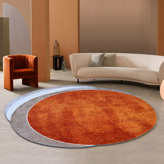 Modern Living Room Rug Multicolor Abstract Printed Area Carpet Polyster Easy Care Pet Friendly Indoor Rug Clearhalo 'Area Rug' 'Rug' 2213958